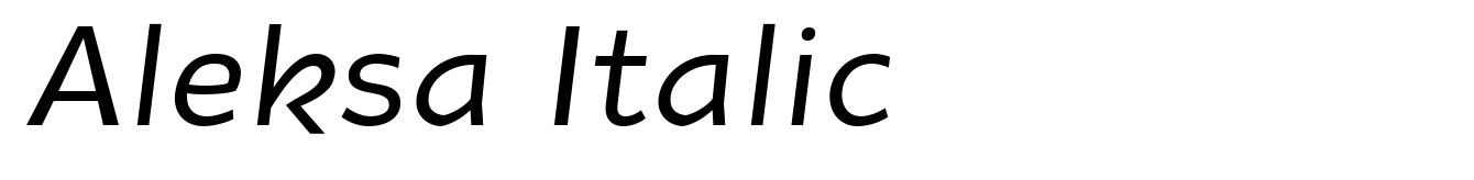 Aleksa Italic